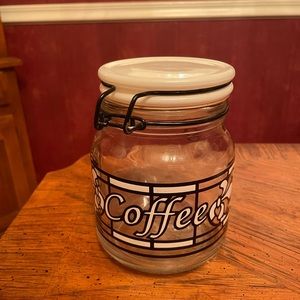 ☕️Vintage Coffee Jar☕️